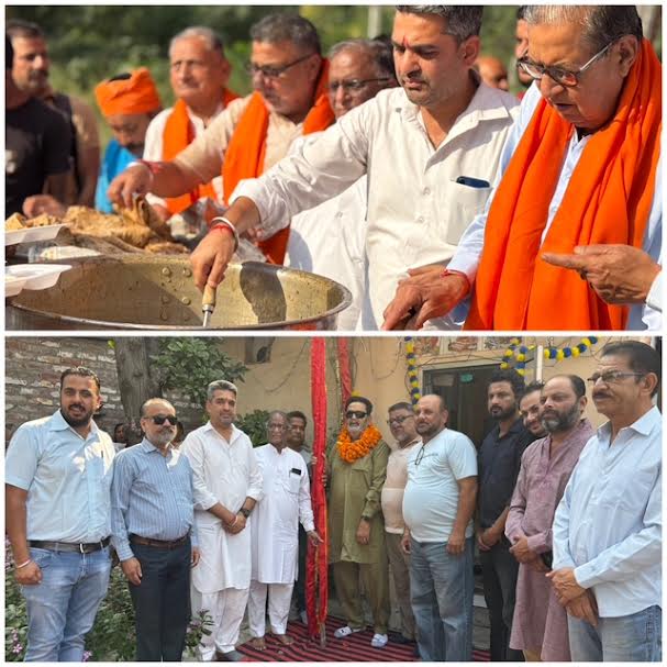 नौजवान वाल्मीक सभा की तरफ से फ्रेंड्स कॉलोनी में भगवान वाल्मीकी जयंती का भव्य उत्सव मनाया