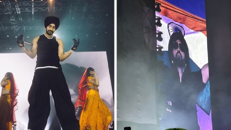 The magic of diljit dosanjh dil-luminati tour resonate outside the stadium as well, little fans chanted slogans in praise of diljit uncle