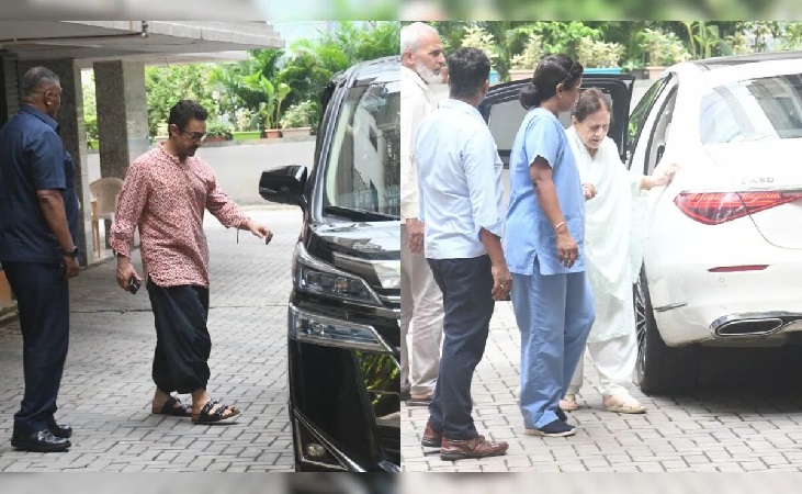 Aamir khan and his mother reached to meet ex-wife reena dutta after her father passed away
