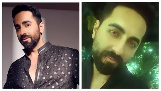 Ayushmann khurrana turns vampire in maddock films new horror-comedy Thama, to release on diwali 2025