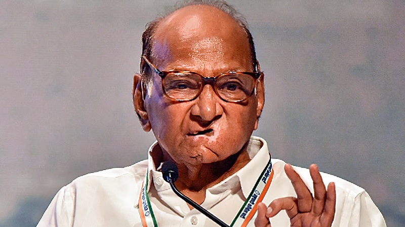 Questions raised on modi demand of 400 seats, there was an eye on the constitution - Sharad pawar