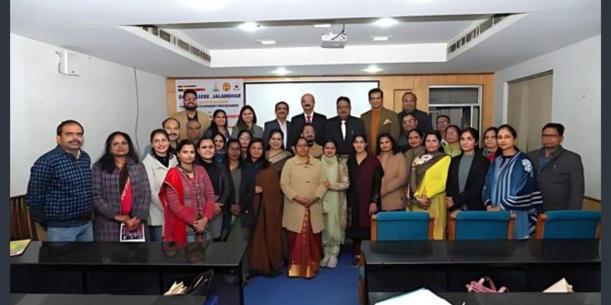 DAV College Jalandhar Organizes Six-Day Faculty Development Program on Artificial Intelligence and Its Applications