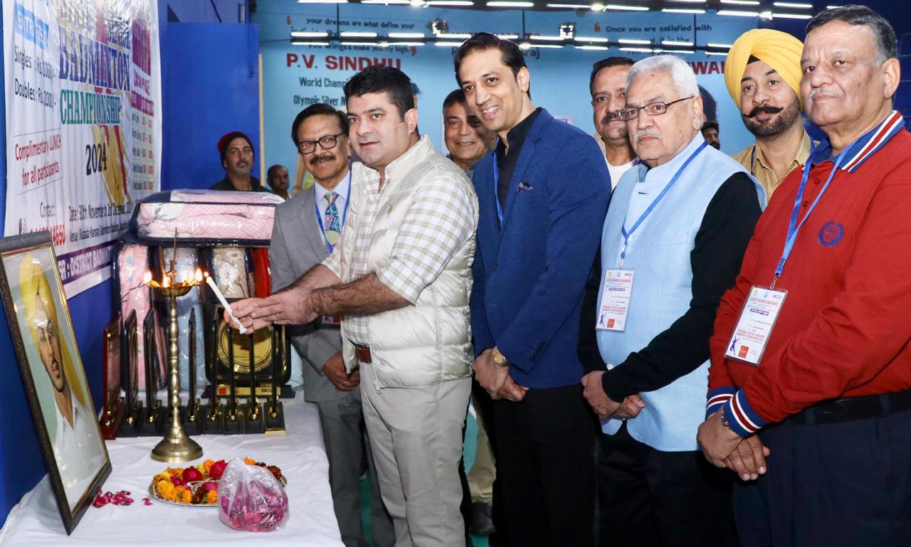 सीपी स्वपन शर्मा ने पंजाब राज्य सीनियर बैडमिंटन चैंपियनशिप का उद्घाटन किया