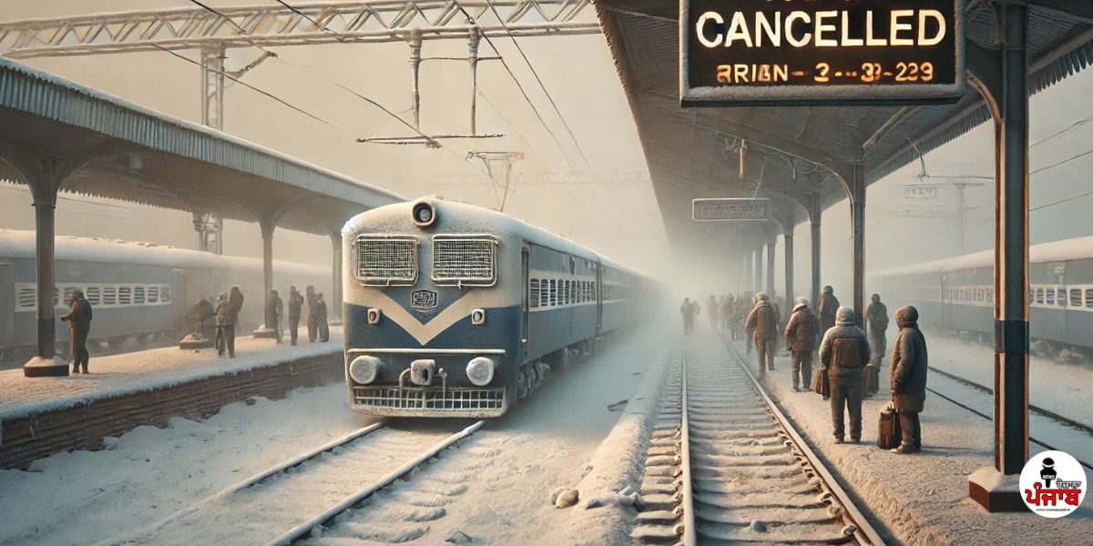 Indian Railways train cancellations due to fog and cold wave