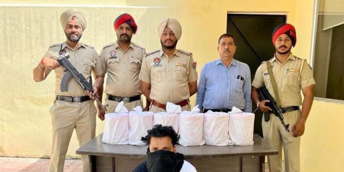 Major Heroin Bust in Amritsar: 70 Crore Rupees Worth of Drugs Seized, Smuggler Arrested