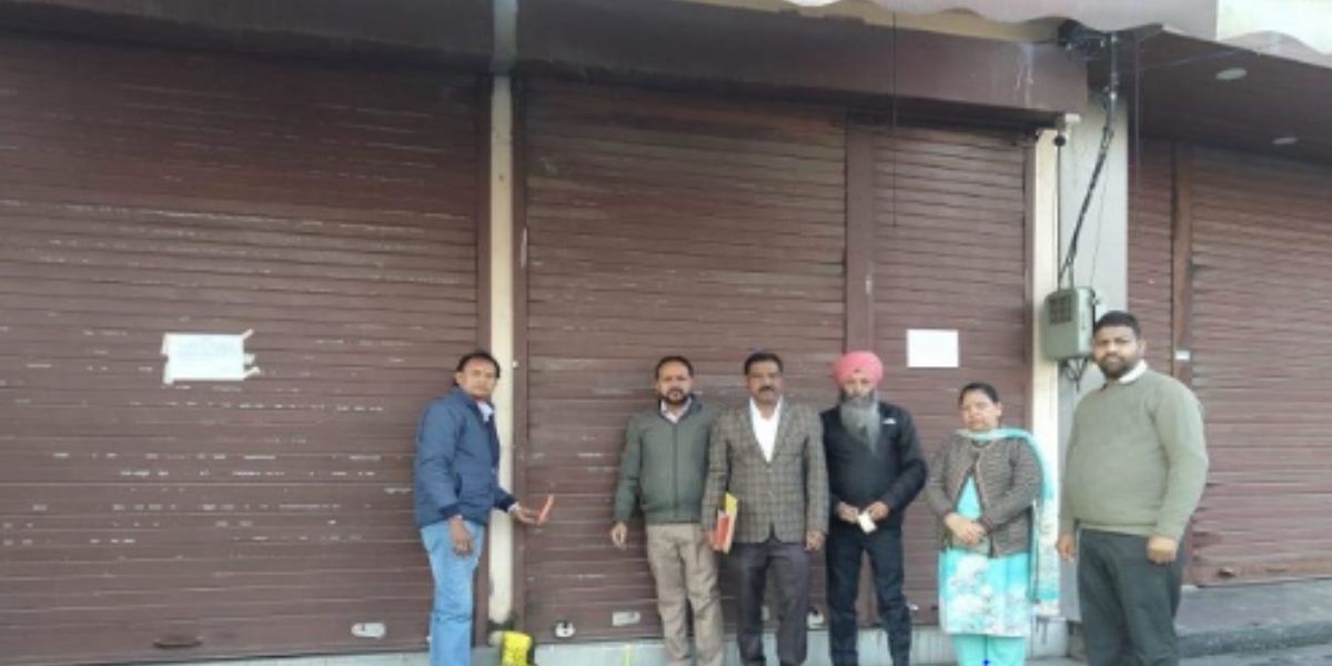Major Action by Jalandhar Municipal Corporation, 9 Commercial Properties Sealed