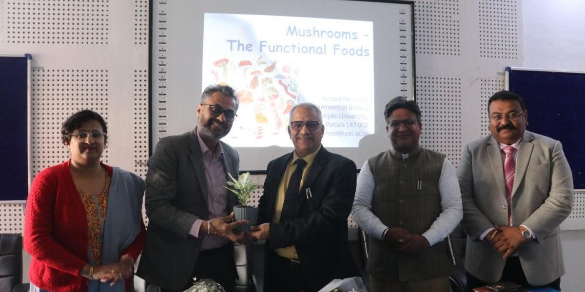 DBT Sponsored Lecture on "Mushroom: The Functional Food" Organized at DAV College Jalandhar