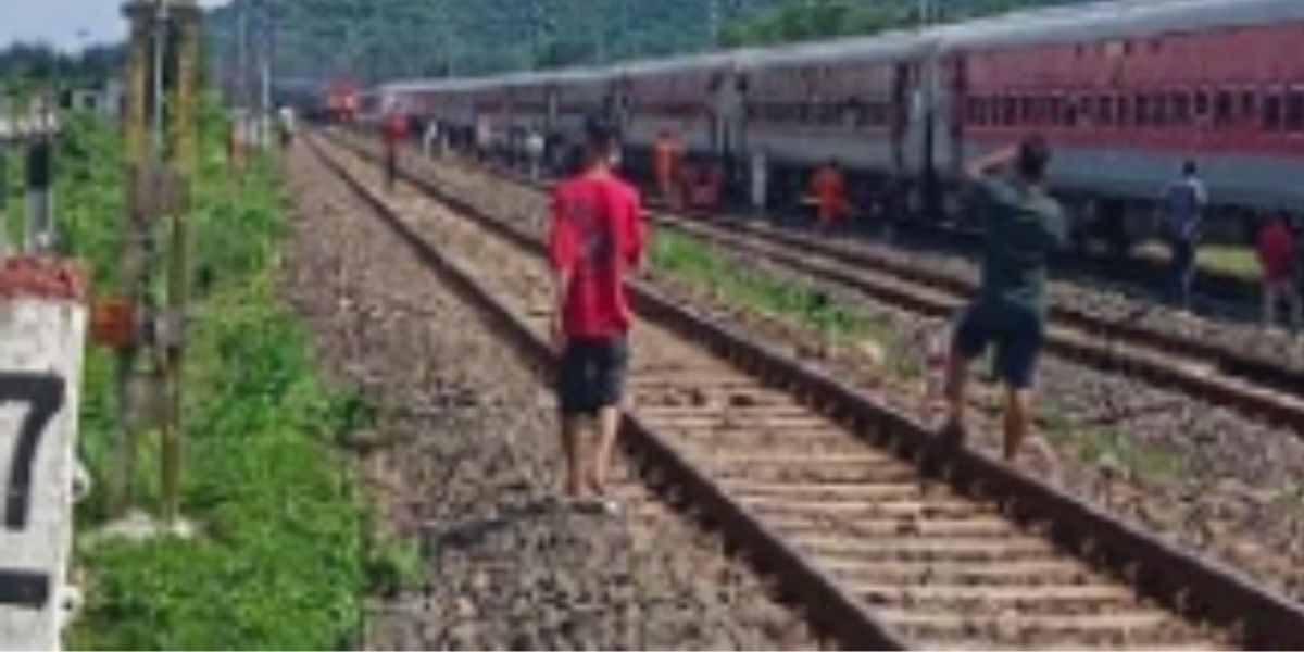 Man Wearing Headphones Hit by Train in Jalandhar