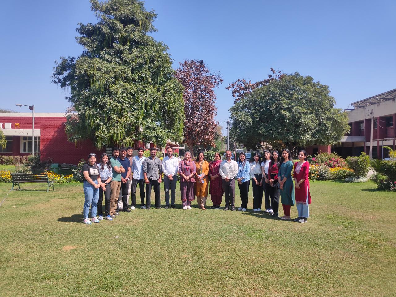 FoSTaC Training for Food Technology Students of DAB College Jalandhar at PAU Ludhiana
