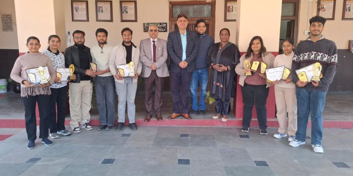 DAV College Jalandhar Excels in Inter-College Competitions