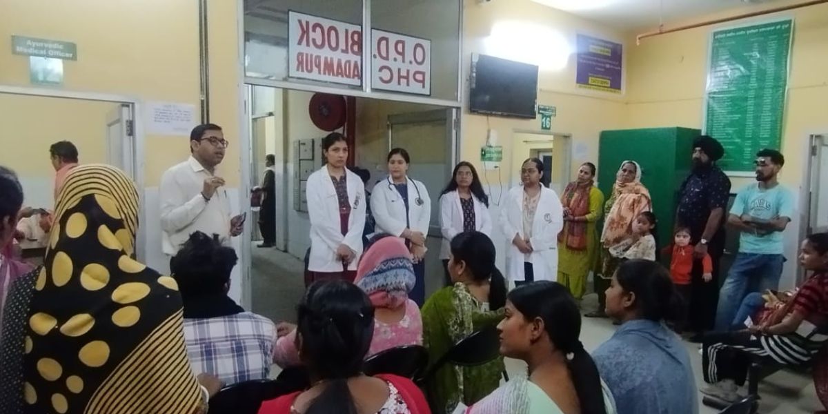 Awareness Campaign on World TB Day in Adampur