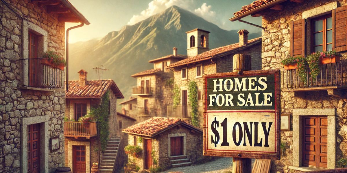 : Italian Town Selling Homes for Just $1 â€“ Six Sold, More Coming Soon!