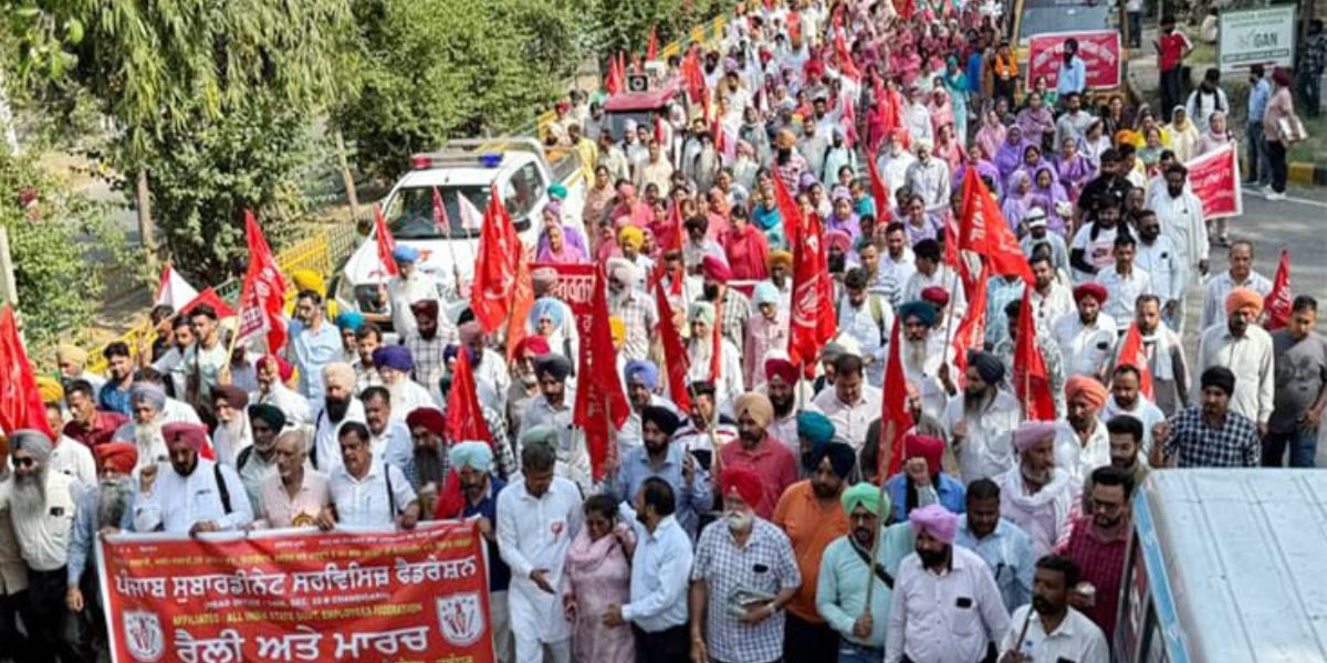 PSSF Holds Massive State-Level Rally and Protest March in the City
