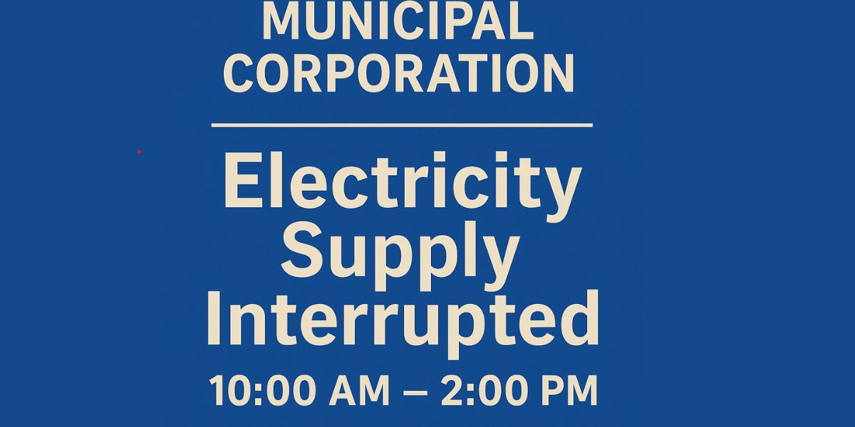 Power Supply to Remain Off in Maksoodan on April 20 from 10 AM to 4 PM