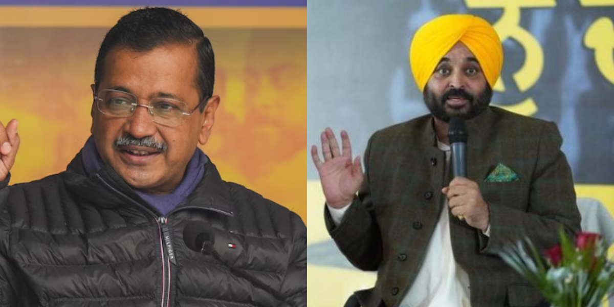 CM Bhagwant Mann and Arvind Kejriwal Lay Foundation of â‚¹77.77 Crore Sports Hub at Jalandharâ€™s Burlton Park