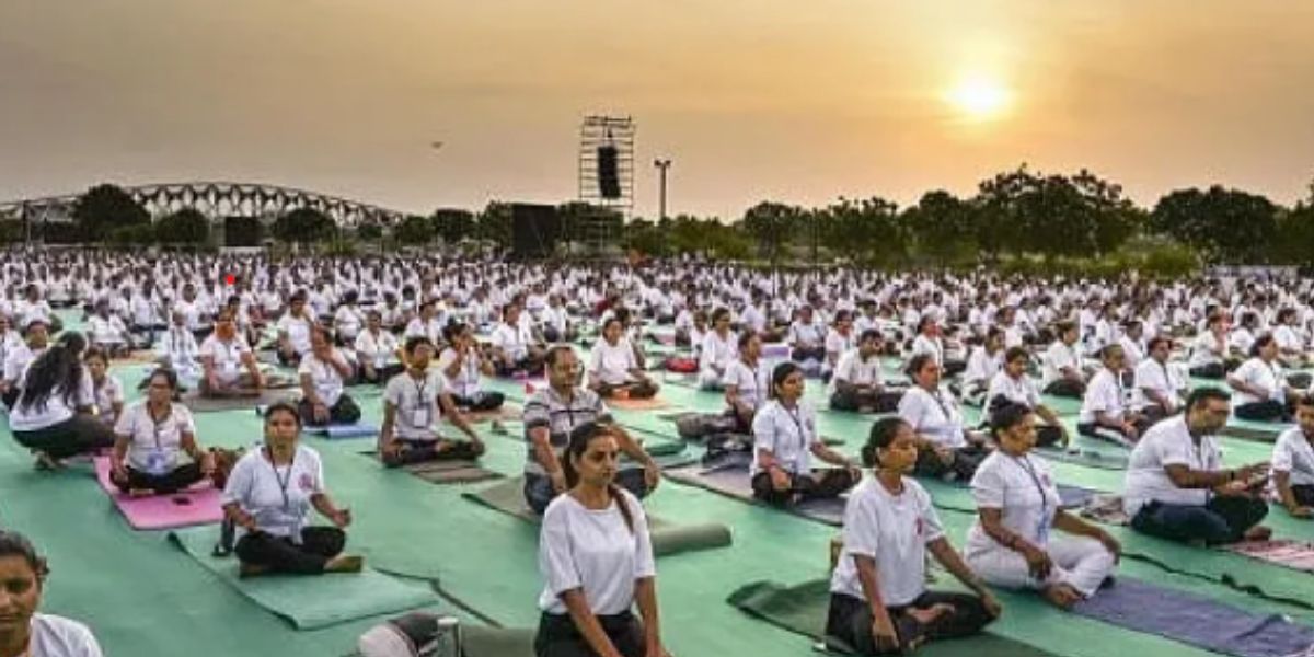 International Yoga Day 2025 Celebrated with "One Earth, One Health" Theme Across India