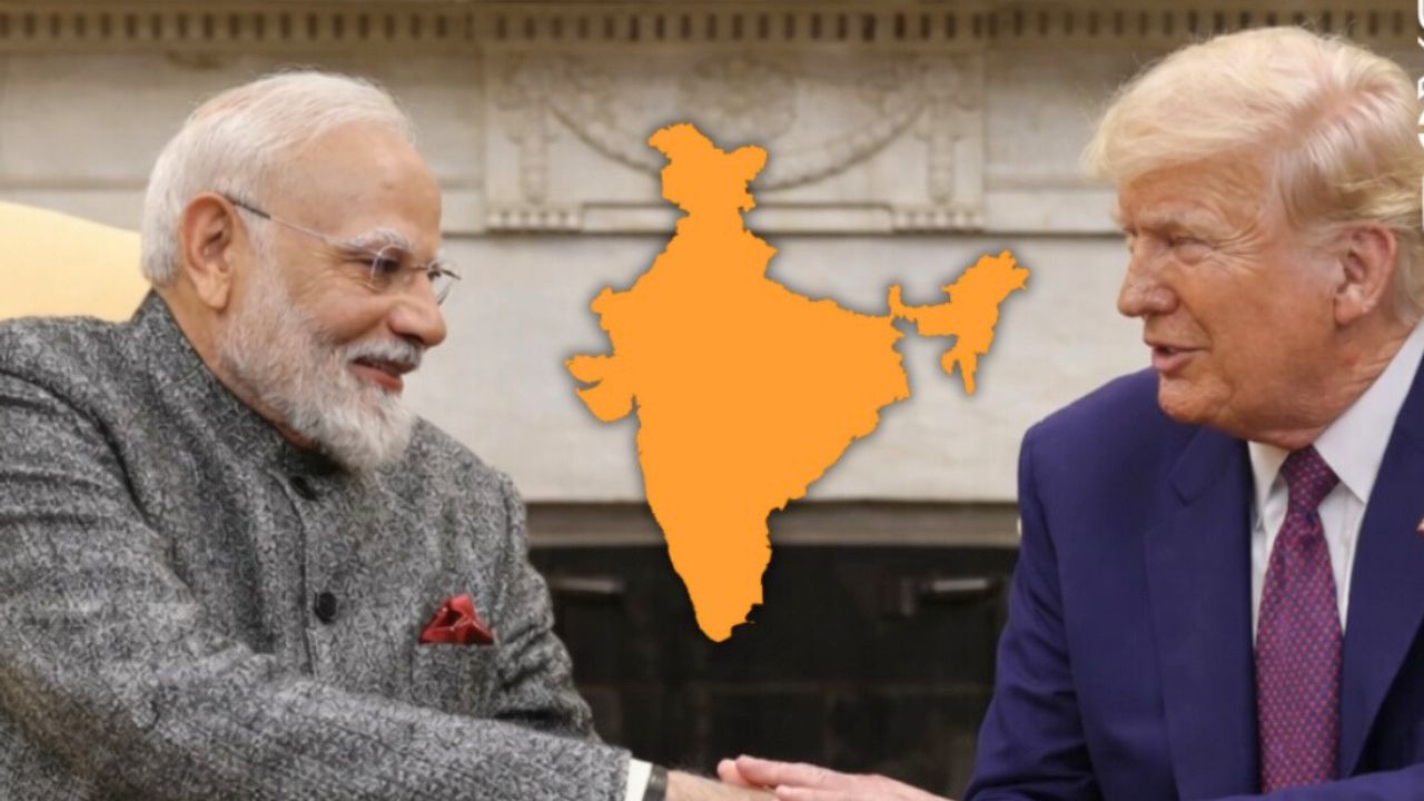 à¤¨à¤ à¤…à¤®à¥‡à¤°à¤¿à¤•à¥€ à¤¨à¤•à¥à¤¶à¥‡ à¤®à¥‡à¤‚ PoK à¤”à¤° à¤…à¤•à¥à¤¸à¤¾à¤ˆ à¤šà¤¿à¤¨ à¤•à¥‹ à¤­à¤¾à¤°à¤¤ à¤•à¤¾ à¤¹à¤¿à¤¸à¥à¤¸à¤¾ à¤¦à¤¿à¤–à¤¾à¤¯à¤¾ à¤—à¤¯à¤¾