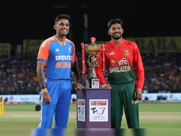 Read more about the article बांग्लादेश के खिलाफ तीसरे T20 में कप्तान सूर्यकुमार का पहले बल्लेबाजी का फैसला, टीम में नए बदलाव