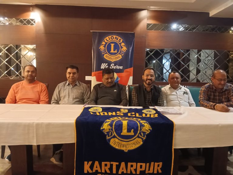 Read more about the article ਲਾਇਨਜ ਕਲੱਬ ਕਰਤਾਰਪੁਰ ਵੱਲੋ ਅੱਖਾਂ ਦਾ ਫ੍ਰੀ ਕੈੰਪ 24 ਨੰਵਬਰ ਨੂੰ ਲਗਾਇਆ ਜਾਵੇਗਾ