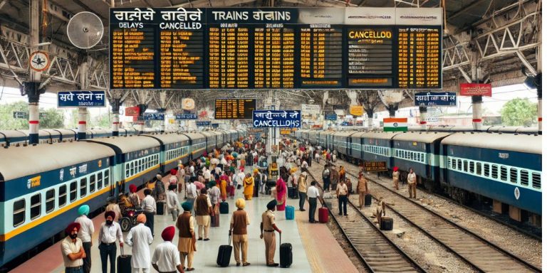 Read more about the article पंजाब में 13 मार्च तक कई ट्रेनें रद्द, यात्रा से पहले जांचें शेड्यूल