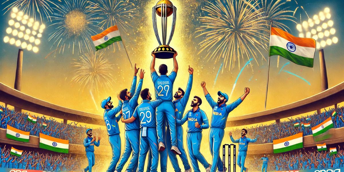 India Wins World Championship Trophy in a Historic Victory! 🏆🎉