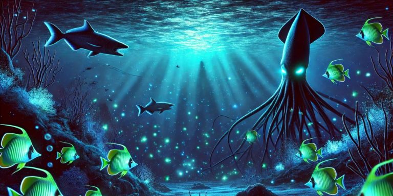 Read more about the article गहरे समुद्र के रहस्यमयी जीव सतह (Surface) पर क्यों आ रहे हैं? 🌊🐠