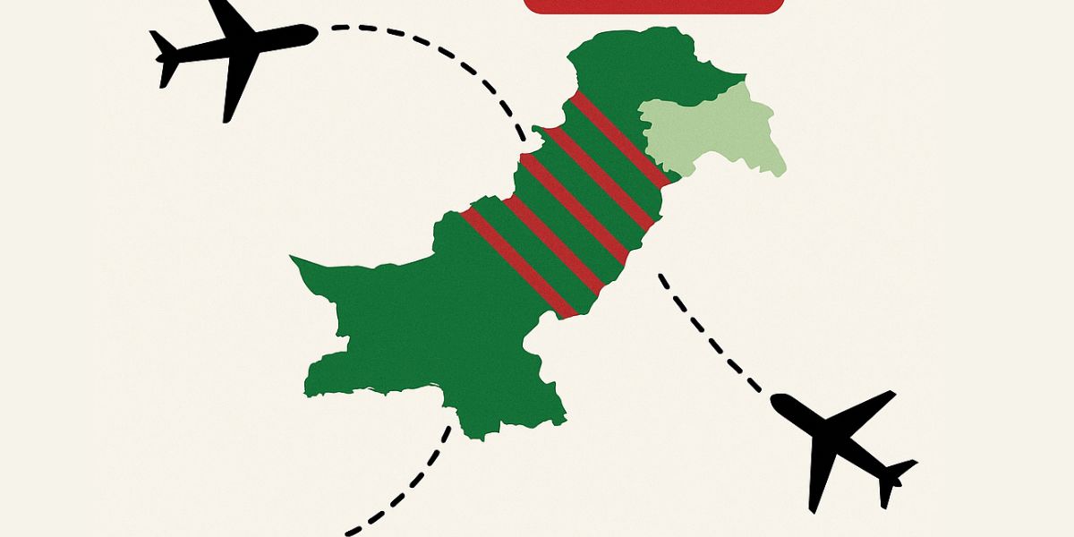 Pakistan Closes Airspace for Indian Airlines After Pahalgam Attack — Flight Fares to Rise, Delays Expected