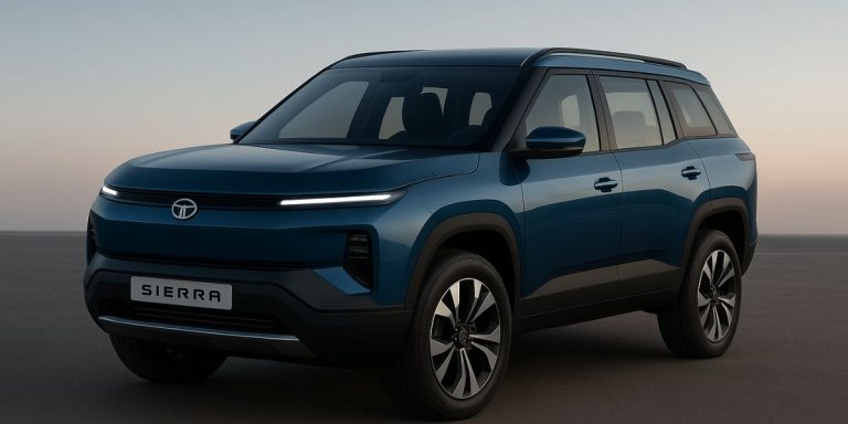 Read more about the article 35 साल बाद लौट रही है टाटा की दिग्गज SUV — नई सिएरा अब इलेक्ट्रिक अवतार में