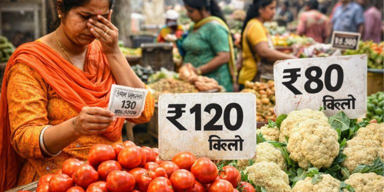 Read more about the article Jalandhar की मंडियों में सब्जियां महंगी, मौसम के असर से बढ़े दाम